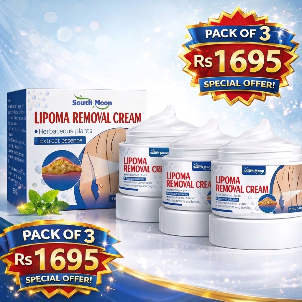 South Moon Lipoma Removal Cream (Pack of 3)